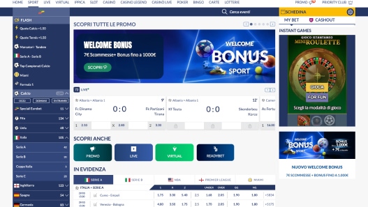 Eurobet Casino immagine dello schermo