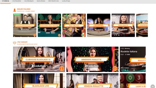 Gioco Digitale immagine dello schermo