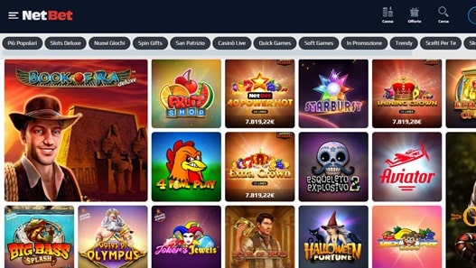 NetBet immagine dello schermo